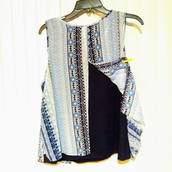 *ZAC & RACHEL*TANK TOP/SLEEVELESS TOP*WOMEN PL*SOUTHWEST/AZTEC DESIGN - Picture 5 of 7
